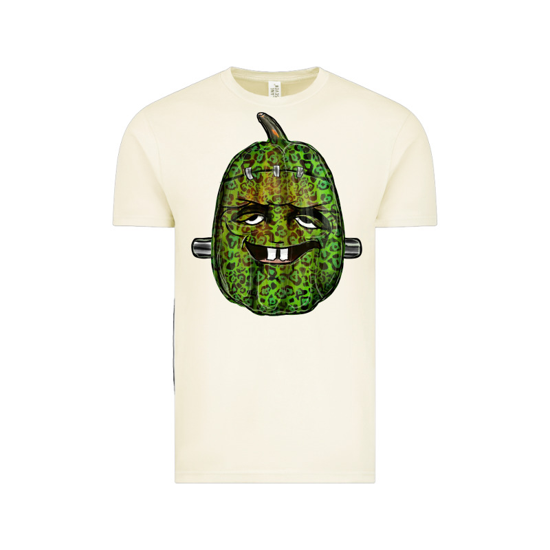 Leopard Pumpkin Frankestein Vintage Tee by RanaPortraitStore | Teevron