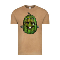 Vintage Camel leopard pumpkin frankestein Vintage Tee - RanaPortraitStore