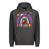 Charcoal Heather 2 nd grade Premium Hoodie - BundleAndBundleShop