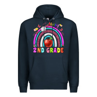 Navy 2 nd grade Premium Hoodie - BundleAndBundleShop