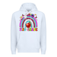White 2 nd grade Premium Hoodie - BundleAndBundleShop