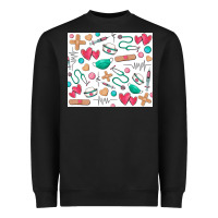Black nurse Heavyweight Sweatshirt - Zillion Design Studio