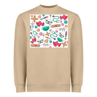 Mushroom nurse Heavyweight Sweatshirt - Zillion Design Studio