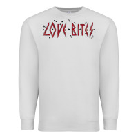 Dove Grey love bites Premium Sweatshirt - MaliasSmallBusiness