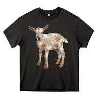 Asphalt Baby Saanen Goat Heavy Core Tee - LillyAllenDesigns