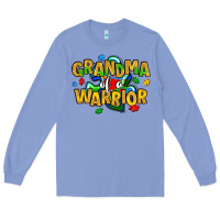 Colony Blue grandma of a warrior Long Sleeve Tee - Artiststas