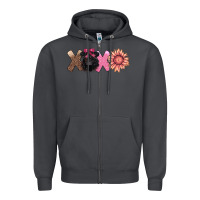 Smoke xoxo belted galloway Zipper Hoodie - AdoDesignShop