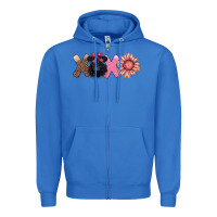 True Royal xoxo belted galloway Zipper Hoodie - AdoDesignShop