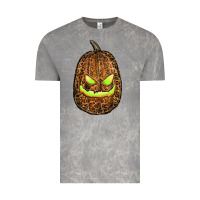 Cloud Rock watercolor leopard pumpkin Vintage Tee - RanaPortraitStore