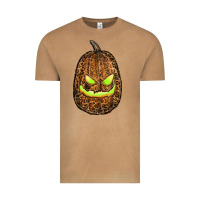 Watercolor Leopard Pumpkin Vintage Tee | Teevron