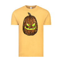 Vintage Mustard watercolor leopard pumpkin Vintage Tee - RanaPortraitStore