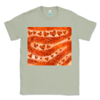 Matcha orange glitter heart Classic Tee - JahusDesignShop