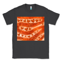 Smoke orange glitter heart Classic Tee - JahusDesignShop