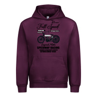 Mauve Wine Speedway Racing Full Speed Pin Urban Hoodie - Bettercallsaul