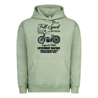 Pigment Oil Green Speedway Racing Full Speed Pin Urban Hoodie - Bettercallsaul