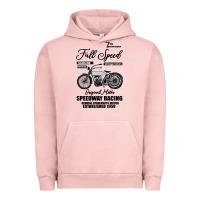 Pigment Salmon Speedway Racing Full Speed Pin Urban Hoodie - Bettercallsaul