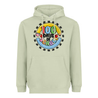 Matcha 100 days of school Heavyweight Hoodie - MaliasSmallBusiness