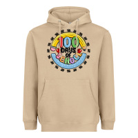 Mushroom 100 days of school Heavyweight Hoodie - MaliasSmallBusiness
