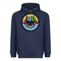 Navy 100 days of school Heavyweight Hoodie - MaliasSmallBusiness