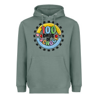 Sage 100 days of school Heavyweight Hoodie - MaliasSmallBusiness