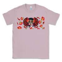 Lilac sugar skull rose libbey glass Classic Tee - BundleAndBundleShop