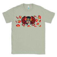 Matcha sugar skull rose libbey glass Classic Tee - BundleAndBundleShop