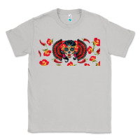 Moon Dust sugar skull rose libbey glass Classic Tee - BundleAndBundleShop