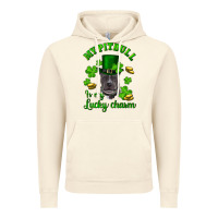 Vintage Artic st patricks day my pitbuli my lucky charm with hat Vintage Hoodie - RanaPortraitStore