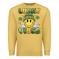 Antique Gold lucky vibes Premium Sweatshirt - MaliasSmallBusiness