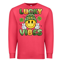 Cardinal lucky vibes Premium Sweatshirt - MaliasSmallBusiness