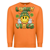 Carrot lucky vibes Premium Sweatshirt - MaliasSmallBusiness