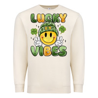 Sandshell lucky vibes Premium Sweatshirt - MaliasSmallBusiness