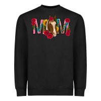 Black mom with horse mothers day Heavyweight Sweatshirt - texasbilliewilder
