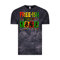 Cloud Black Free-ish since 1865 Vintage Tee - Zillion Design Studio
