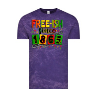 Cloud Purple Free-ish since 1865 Vintage Tee - Zillion Design Studio