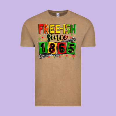 Free-ish Since 1865 Vintage Tee Designed By Zillion Design Studio
