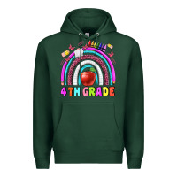 Sports Green 4 th  grade Premium Hoodie - BundleAndBundleShop