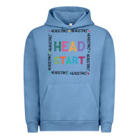 Pigment Pebble Blue Head Start Printable Urban Hoodie - Bettercallsaul