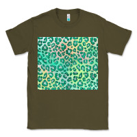 Army Green green leopard glitter Classic Tee - JahusDesignShop