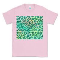 Bubblegum Pink green leopard glitter Classic Tee - JahusDesignShop