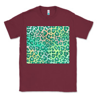 Burgundy green leopard glitter Classic Tee - JahusDesignShop