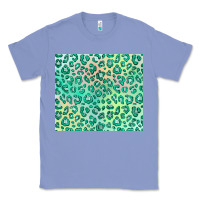 Colony Blue green leopard glitter Classic Tee - JahusDesignShop