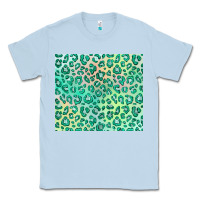 Dusty Blue green leopard glitter Classic Tee - JahusDesignShop