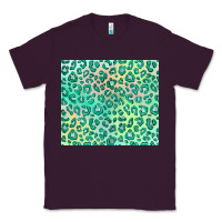 Plum green leopard glitter Classic Tee - JahusDesignShop