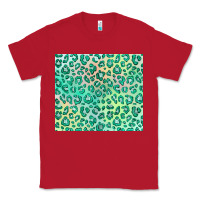 Red green leopard glitter Classic Tee - JahusDesignShop
