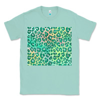Seafoam green leopard glitter Classic Tee - JahusDesignShop