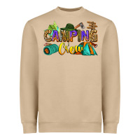 Mushroom camping crew Heavyweight Sweatshirt - Zillion Design Studio