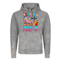 Cloud Rock rolling into pre k grade Vintage Hoodie - texasbilliewilder