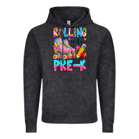 Vintage Black rolling into pre k grade Vintage Hoodie - texasbilliewilder
