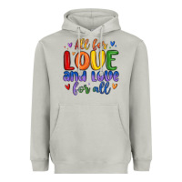 Moon Dust all for love and love for all Heavyweight Hoodie - MaliasSmallBusiness